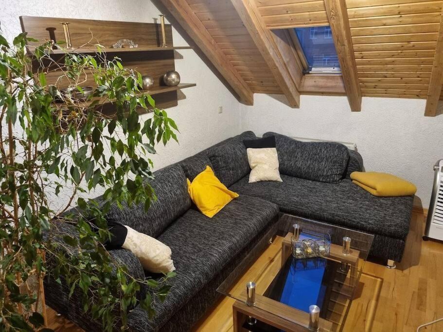 Gemuetliche Dachgeschosswohnung แอร์ฟวร์ท ภายนอก รูปภาพ